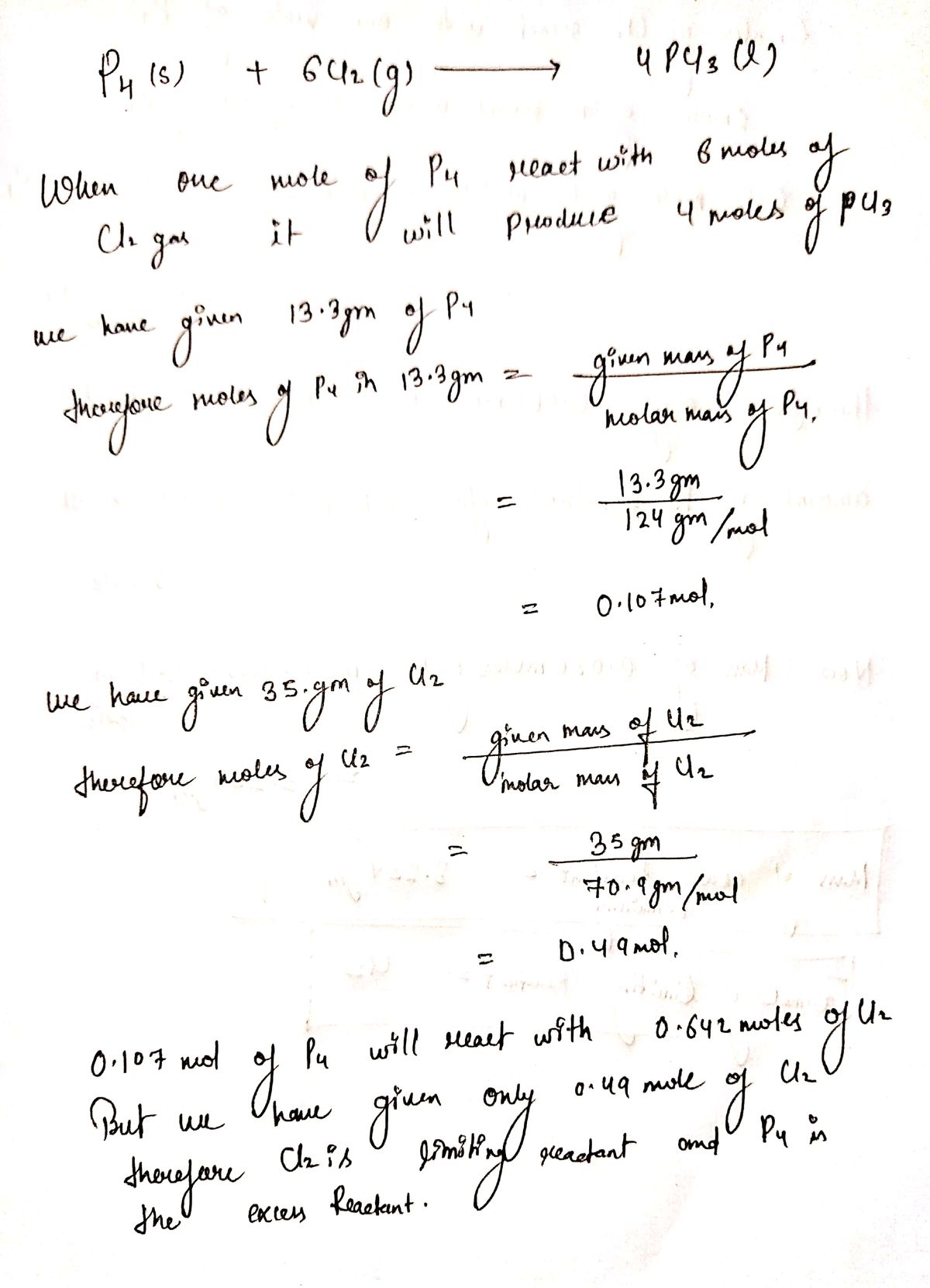 Chemistry homework question answer, step 1, image 1